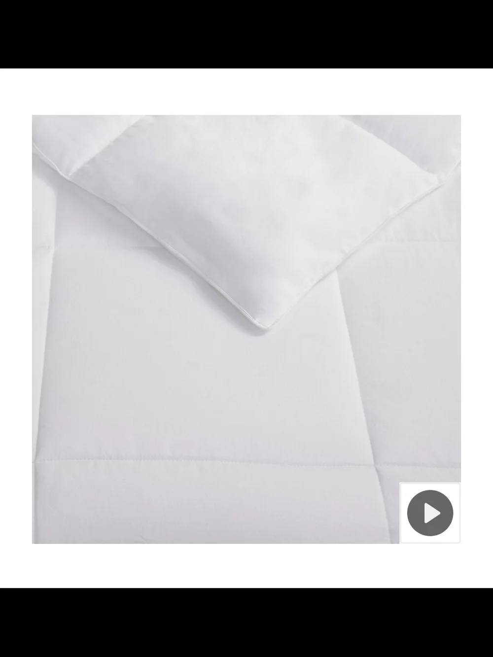 Philosophy Cream Down Alternative Comforter Roll